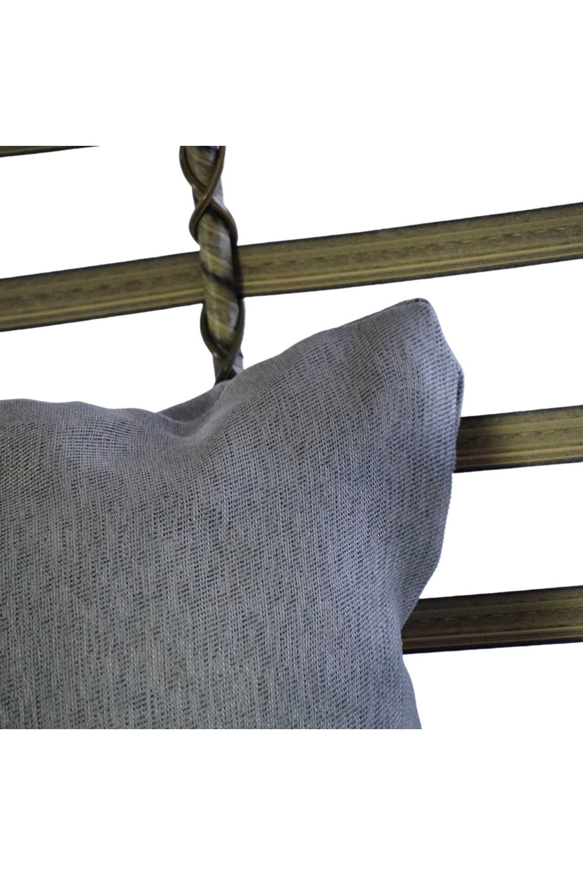 Gri Damla Bahçe Salıncağı Bahçe Mobilyası Balkon Salıncağı