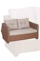 Pucon Bahçe Balkon Rattan Oturma Grubu 4 Kişilik 2+1+1 Koltuk Takımı