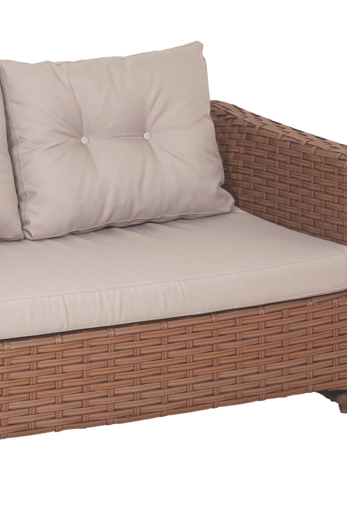 Pucon Bahçe Balkon Rattan Oturma Grubu 4 Kişilik 2+1+1 Koltuk Takımı