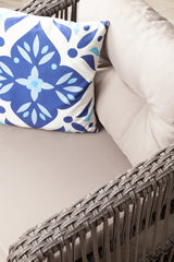 Pucon Bahçe Balkon Rattan Oturma Grubu 4 Kişilik 2+1+1 Koltuk Takımı