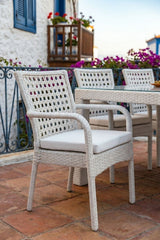 Garden İbiza Rattan 90x160 Bahçe&Balkon&Teras Masa Takımı