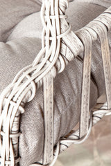 Split Tek Kişilik Bahçe Salıncağı Balkon Salıncağı Ayaklı Rattan Salıncak