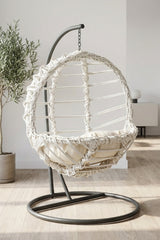 Ayaklı Rattan Kedi Salıncağı Kedi Yatağı Minderli 44x50 cm