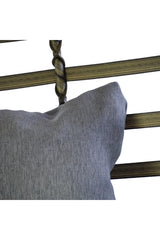 Gri Damla Bahçe Salıncağı Bahçe Mobilyası Balkon Salıncağı